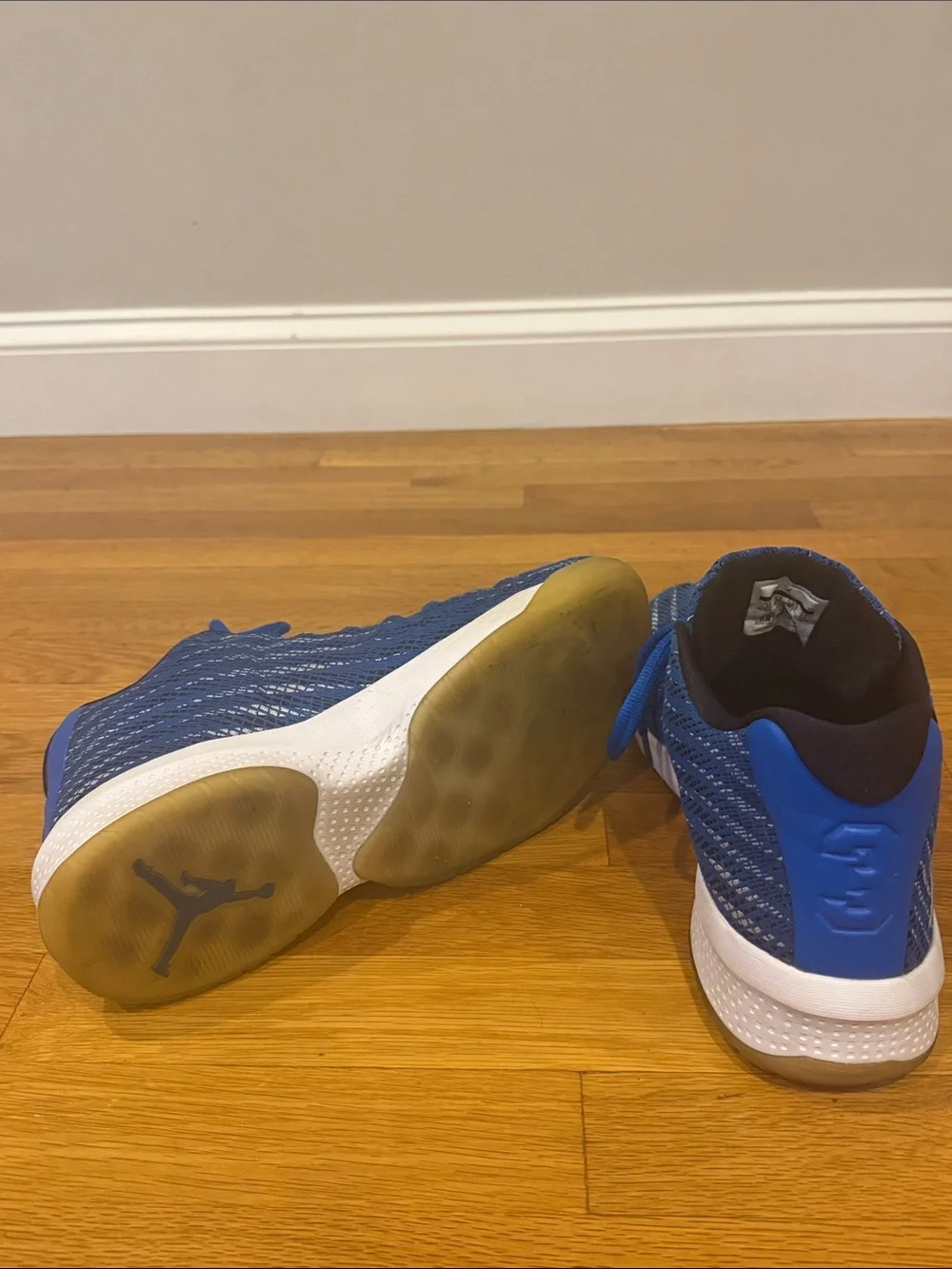 Jordan Men’s Royal Blue Athletic Basketball Shoes